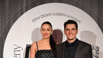 FOTO: Jakub Kotek a jeho krásná manželka.