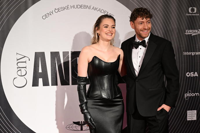 Martin Dubovický s Pavlínkou. 