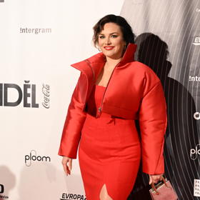 Ewa Farna vypadala skvěle a byla v dobrém rozmaru. 