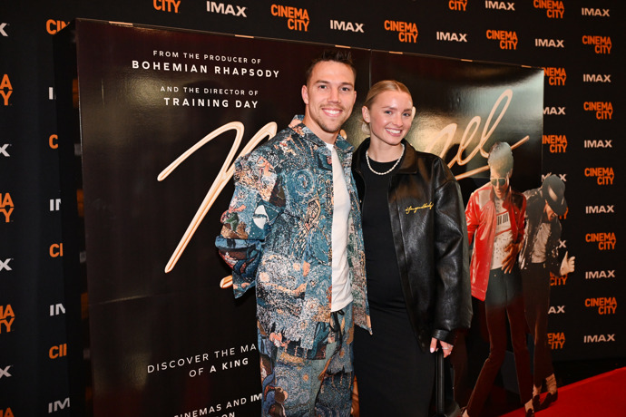 Zamilovaný pár Denisa Válová a Kryštof Novák.