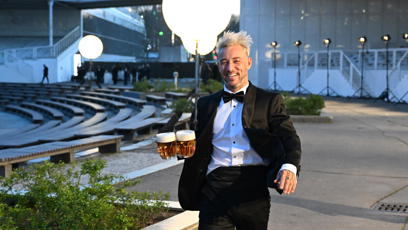 FOTO: Jakub Bína byl v dobrém rozpoložení.