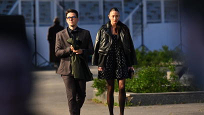 FOTO: Jakub Kotek s krásnou partnerkou.