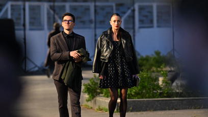 FOTO: Jakub Kotek s krásnou manželkou.