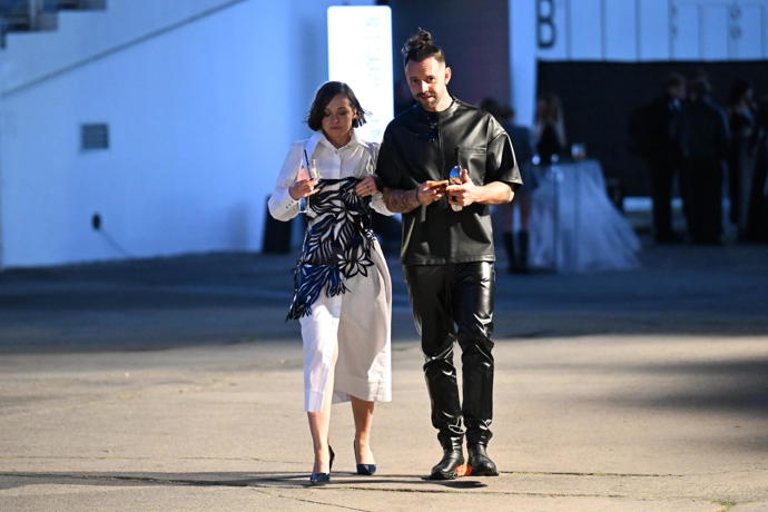 Michael Foret s krásnou manželkou. 