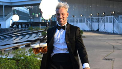 FOTO: Jakub Bína si předávání cen Anděl přišel užít.