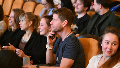 FOTO: Iveta Bendlová a Jakub Nosek během promítání dokumentu Derecidiva.