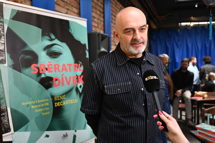 René Decasetelo při rozhovoru pro eXtra.cz. 
