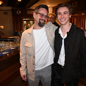 Jan Dolanský se synem Maximiliánem.