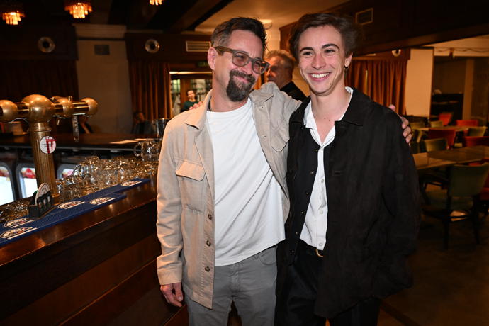 Jan Dolanský se synem Maximiliánem.