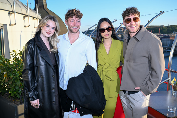 Pavla Vaníčková s Martinem Dubovickým a Sarah Vu s Miroslavem Dubovickým.