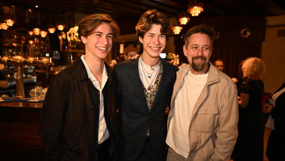 FOTO: Rodinný klan Dolanských vyrazil do kina v plné sestavě.