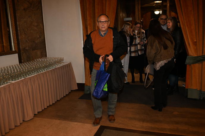 Pavel Kikinčuk dorazil na premiéru.