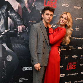 Justýna Zedníková s partnerem Janem Macákem. 