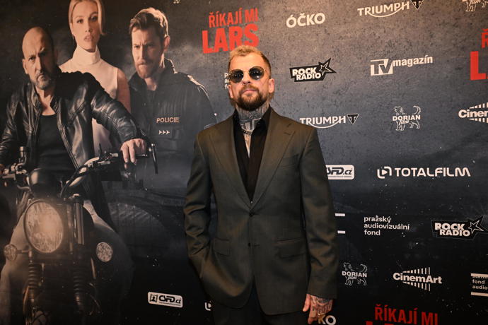 Marpo na premiéře snímku Říkají mi Lars.