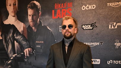 FOTO: Marpo byl celý v černém.