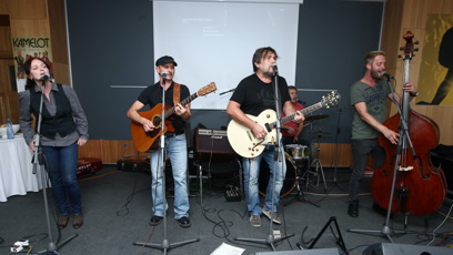 FOTO: Roman Horký a kapela Kamelot.