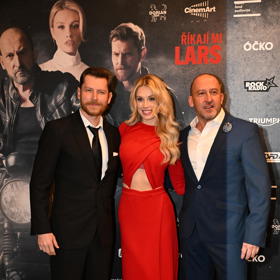 Hlavní herecké trio.