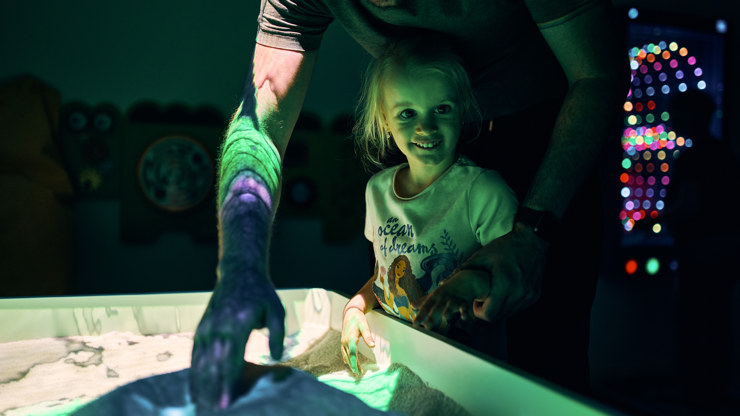 Podpůrné terapie Smiling Crocodile.