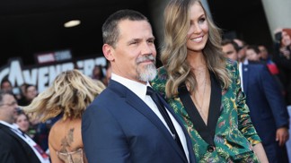Josh Brolin s manželkou