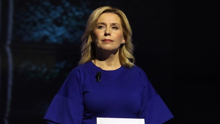 Danuše Nerudová má ráda modrou barvu.