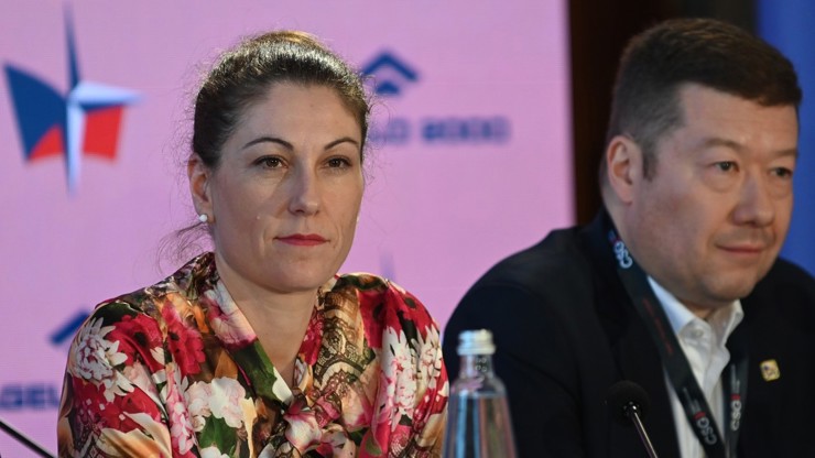 Politička Eva Decroix.