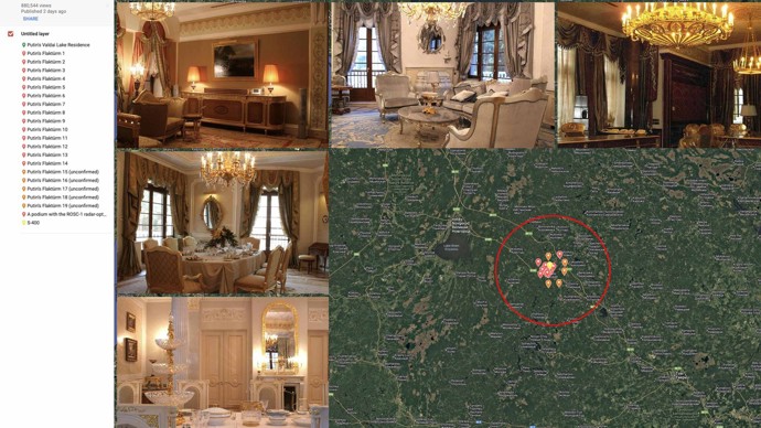 Putinovo luxusní sídlo ve Valdaji je opevněno lépe než mnohá ruská města. 