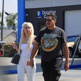 Amanda Bynes se svým přítelem.