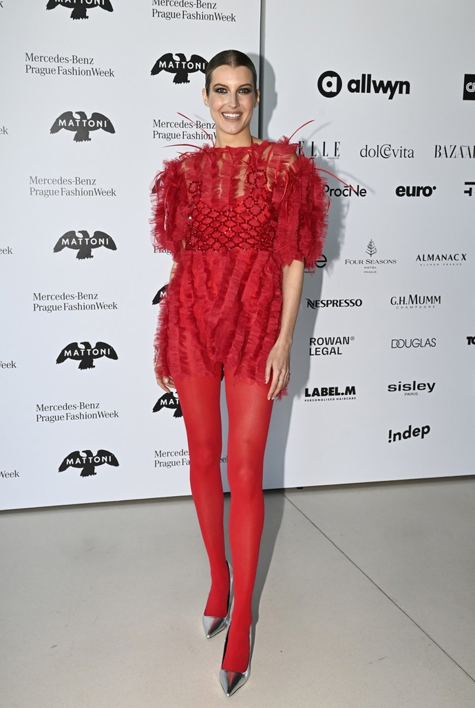 Jitka Nováčková soutěž Mattoni Young Fashion Stars moderovala.