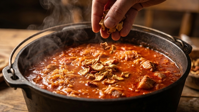 Než do segedínu nasypete cukr, hoďte do hrnce hrst křížal: Tato finta vymaže ostrost zelí a vytvoří chuť, o které kuchařky mlčí