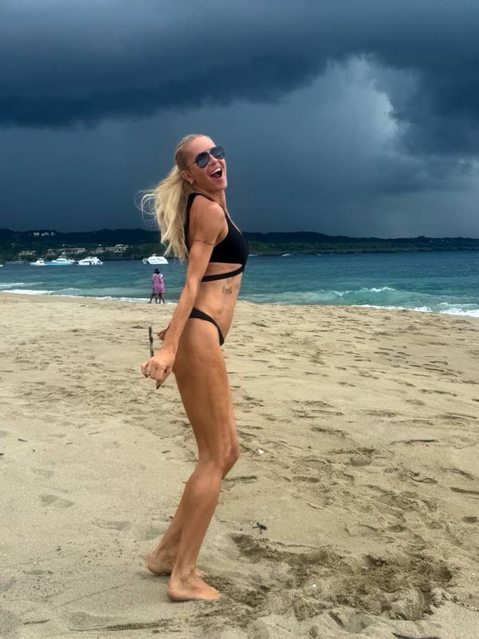 Simona Krainová byla obviněna, že používá filtry. 