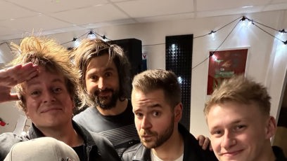 FOTO: Pánové si novou sestavu své kapely UDG užívají.