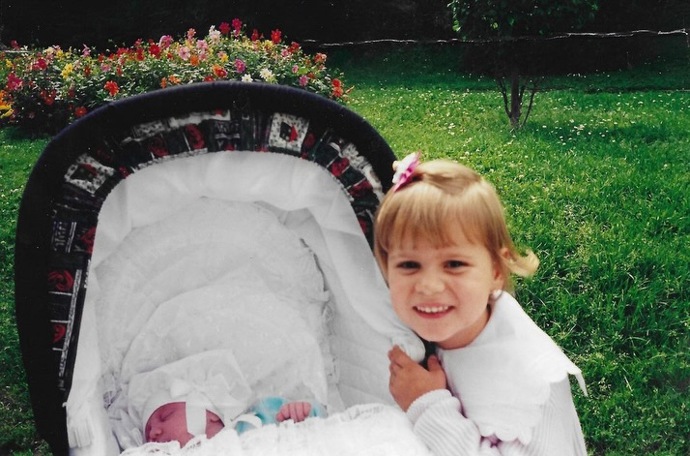 Ornella Koktová sdílela fotky z dětství. 