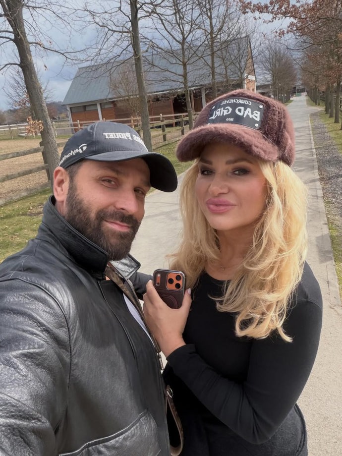 Monika Babišová a Ivan Šablatura. 