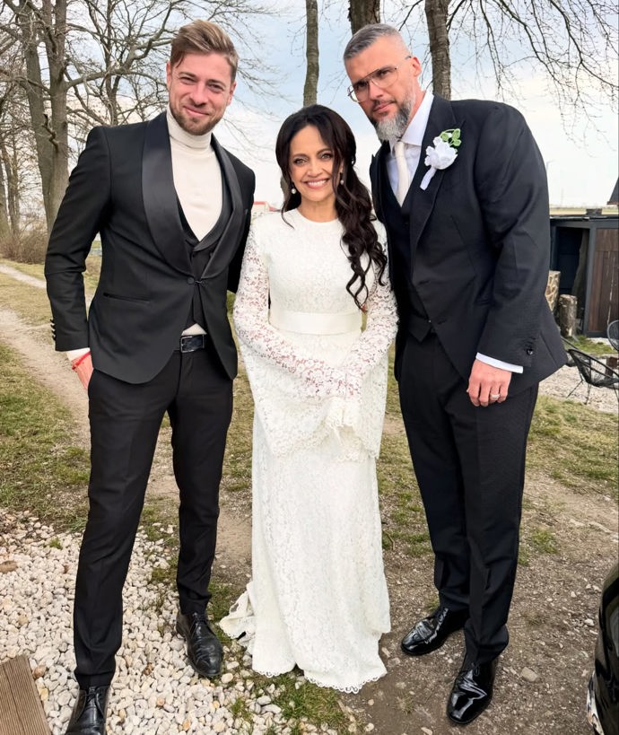 Režisér Petr Větrovský se účastnil i samotného svatebního obřadu Lucie Bílé a Radka Filipi.