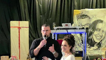 FOTO: Lucie Bílá a Radek Filipi oznámili radostnou novinku na "narozeninové" oslavě.