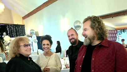 FOTO: Iva Hüttnerová a Josef Maršálek na narozeninové i svatební oslavě Lucie Bílé.