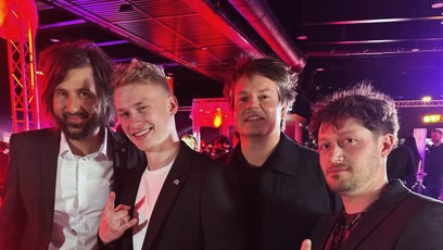 FOTO: Kapela si slavnostní večer Ceny Anděl pořádně užívala.