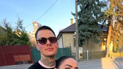 FOTO: Nikolas Němec s přítelkyní.