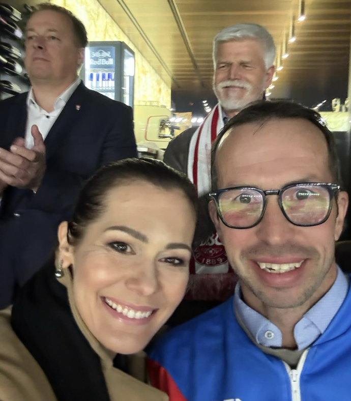 Jana Doleželová přišla na fotbal, kdy Česko hrálo proti Irsku.