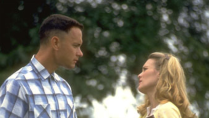 FOTO: Robin Wright ztvárnila Jenny a Tom Hanks hlavního herce Forresta Gumpa.