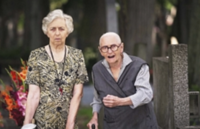 Věra Tichánková v Kameňáku. 