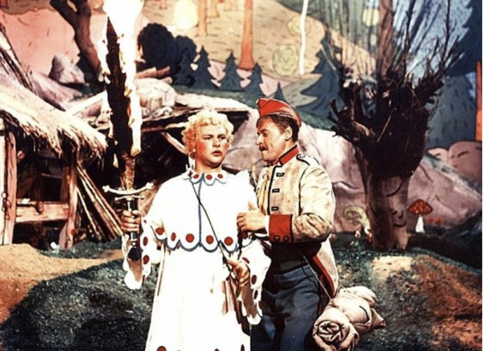 Antonín Šůra a Josef Bek v pohádce Hrátky s čertem.