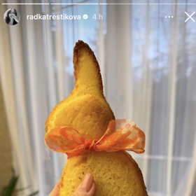 Radka Třeštíková pekla.