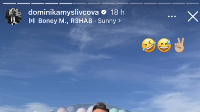 FOTO: Dominika Myslivcová prožila velikonoční svátky s partnerem a rodinou.