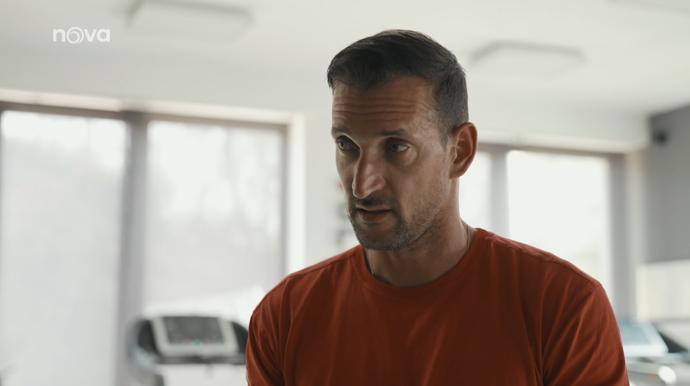 Trenér Martin Košťál.