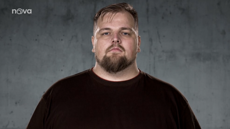 Matěj váží 170 kilogramů.
