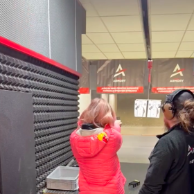 De facto odstřelila svého ex.