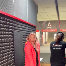 Očividně z toho měla radost.