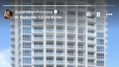 FOTO: Dcera Zuzany Belohorcové v Miami.