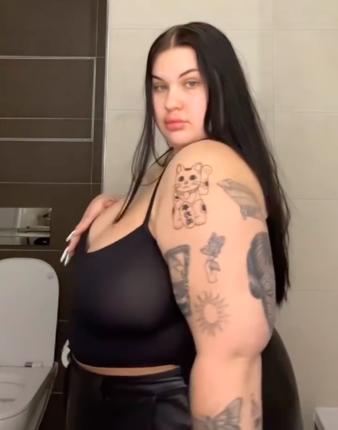 Zavzpomínala na doby, kdy vážila extrémních 136 kilogramů.